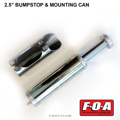 F-O-A | 2.5 Inch ID Bumpstop and Mounting Can Kit